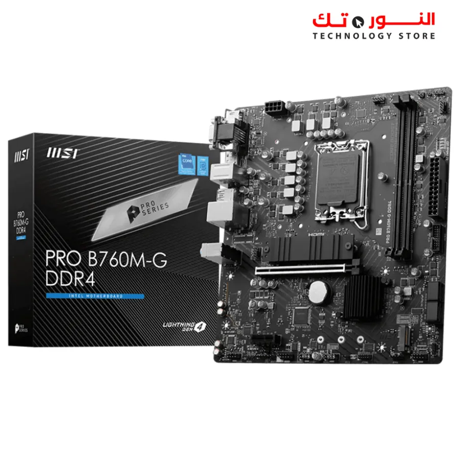MSI PRO B760M-G DDR4 Motherboard LGA 1700 DDR4