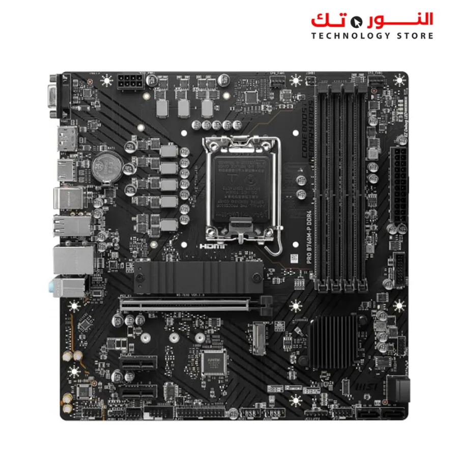 MSI PRO B760M-P Motherboard LGA 1700 DDR4