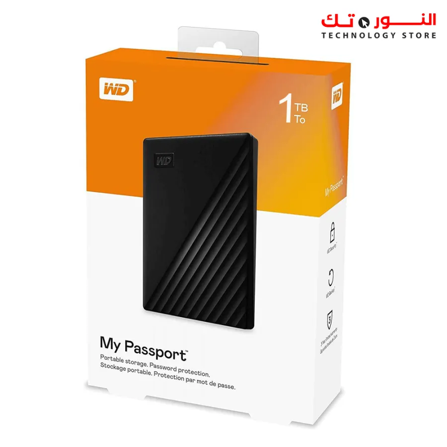 WD 1TB My Passport Portable External Hard Drive - USB 3.0