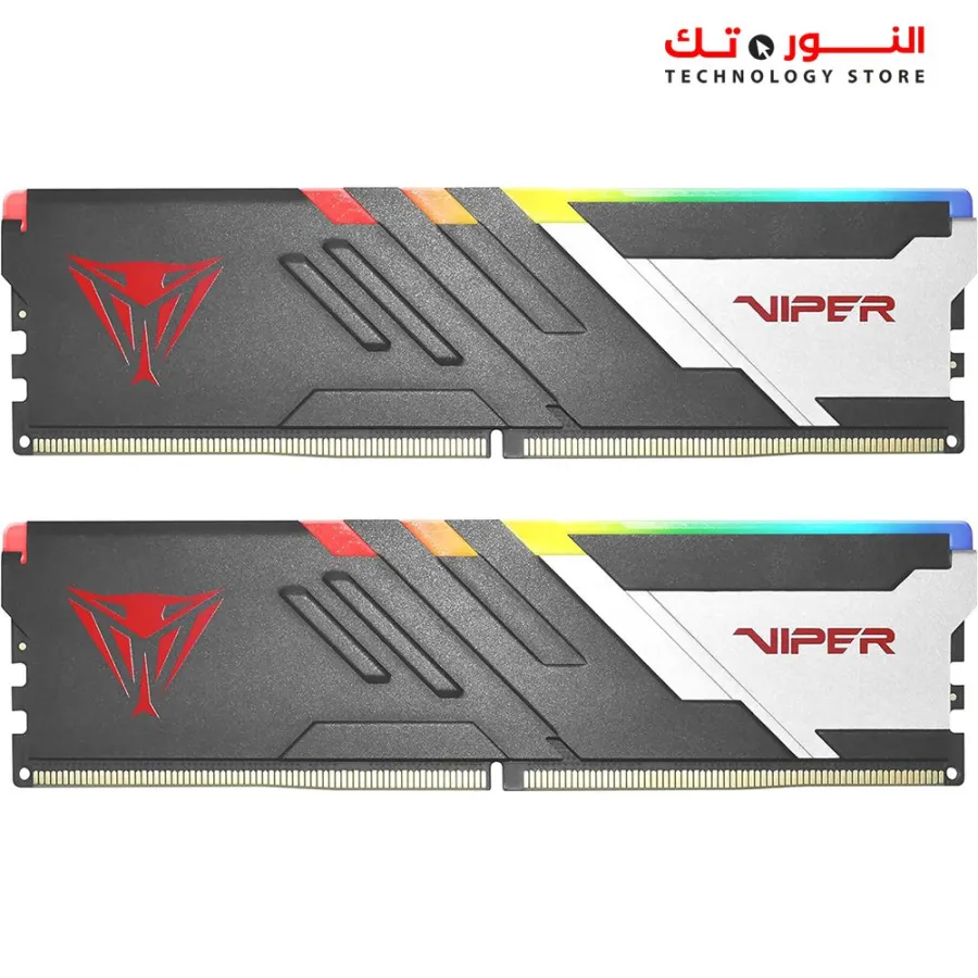 Patriot Viper Venom RGB DDR5 32GB (2 x 16GB) CL40 6200MHz UDIMM Desktop Gaming Memory KIT
