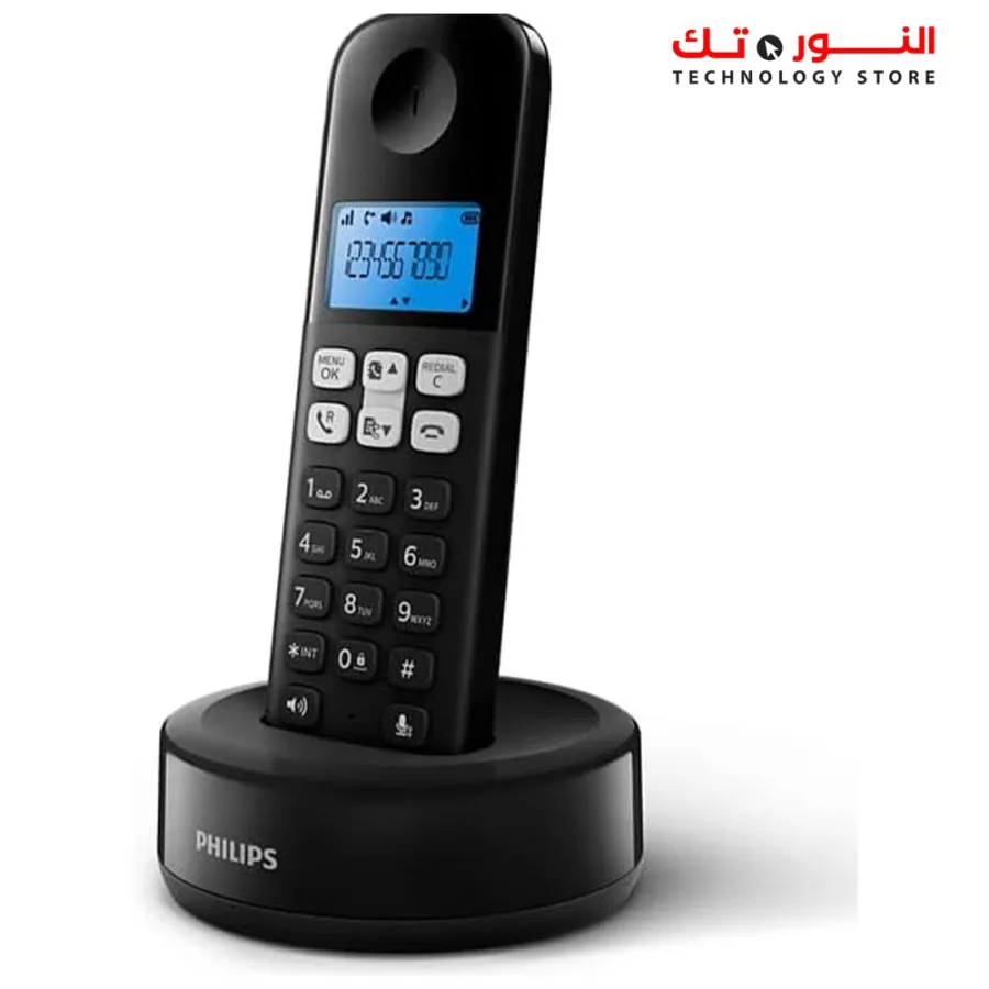 تليفون أرضى لاسلكى PHILIPS d1611b/63