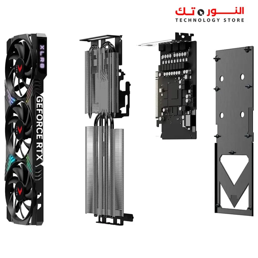 PNY GeForce RTX 4070 12GB XLR8 Gaming Verto Epic-X RGB Triple Fan Graphics Card DLSS 3