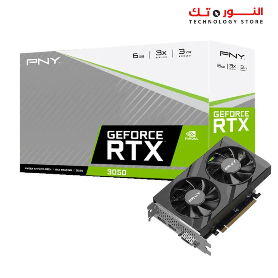 PNY Verto RTX 3050 6Gb GDDR6 Graphic Card