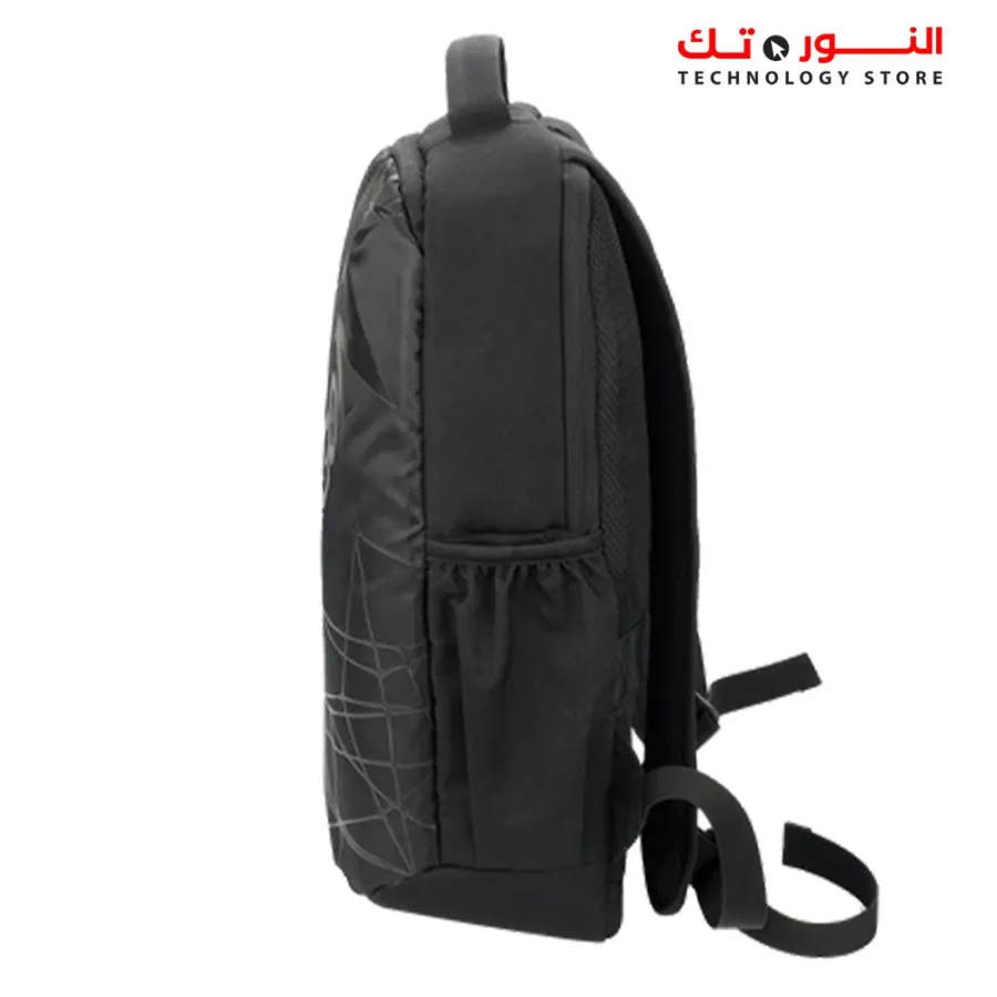 Redragon GB-76 Travel Laptop Backpack, Business Workstation Computer Gaming Backpack w/ Durable Double-Layer Fabric Liner, Modern Line Logo Print &amp; Large Front Pocket, Fits Up to 18" Laptop
