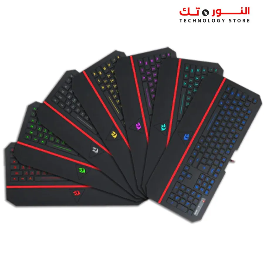 Redragon K502 Karura 7 Color Backlight Gaming Keyboard