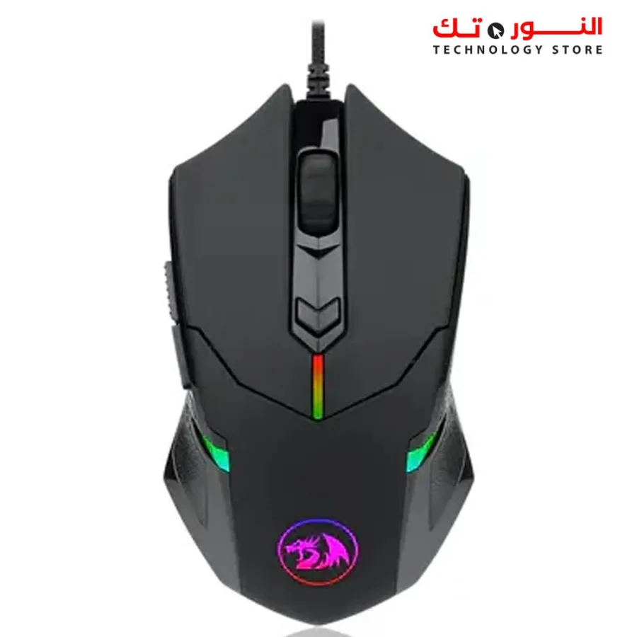 "Redragon M601 Centrophorus RGB Gaming Mouse Backlit Wired Ergonomic 7 Button Programmable Mouse with Macro Recording 7200 DPI "
