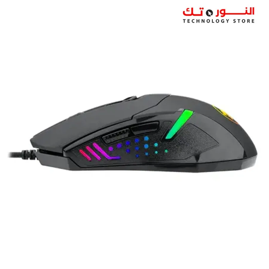 "Redragon M601 Centrophorus RGB Gaming Mouse Backlit Wired Ergonomic 7 Button Programmable Mouse with Macro Recording 7200 DPI "