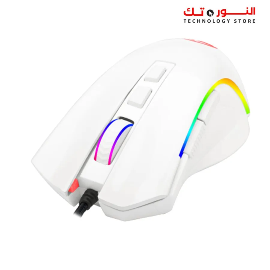 REDRAGON M602 RGB WIRED WITH 7 BACKLIGHT MODES UP TO 7200 DPI  WHITE