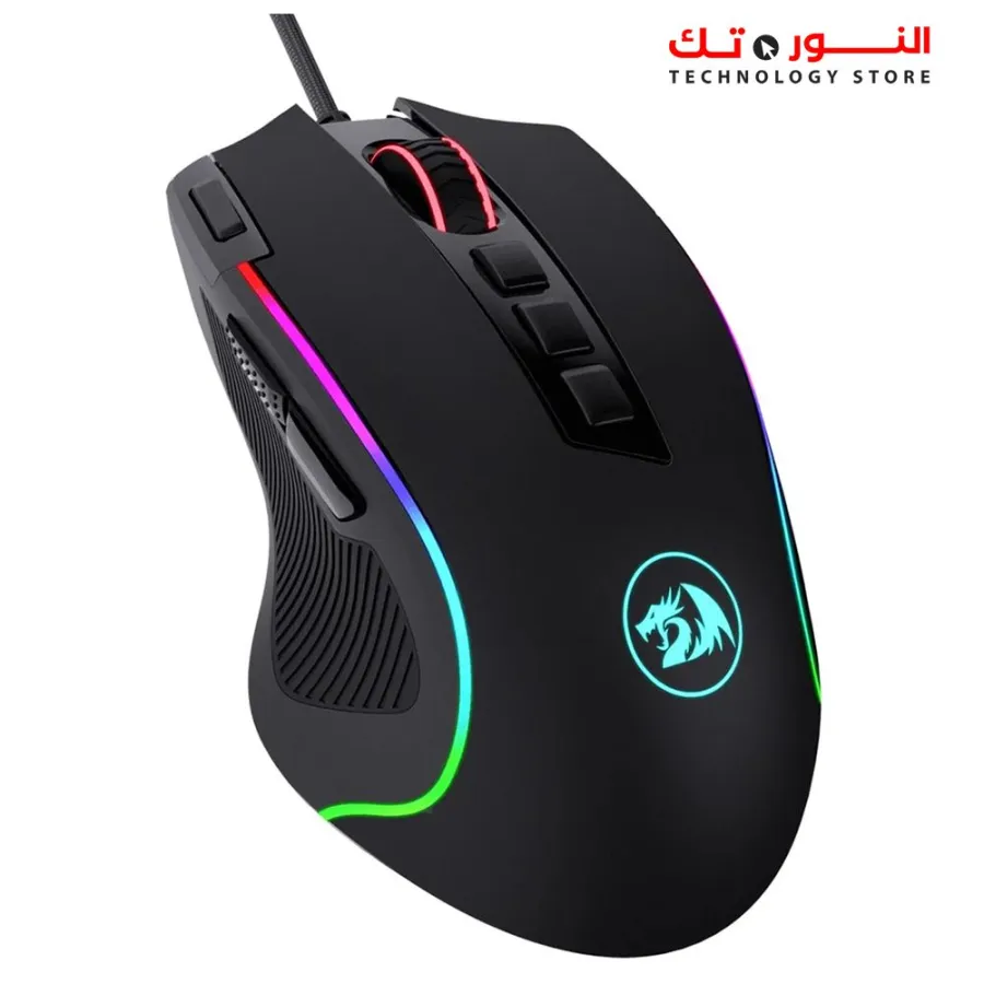 "REDRAGON M612 Predator RGB Gaming Mouse – 8,000 DPI (Black) "