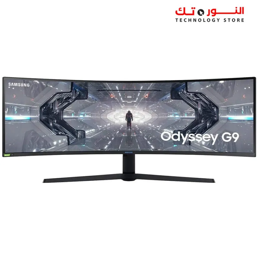 SAMSUNG 49” Odyssey G9 LC49G95TSSNXZA Gaming Monitor 1000R Curved Screen - QLED 5120x1440 - 240Hz - NVIDIA G-SYNC and FreeSync Premium Pro