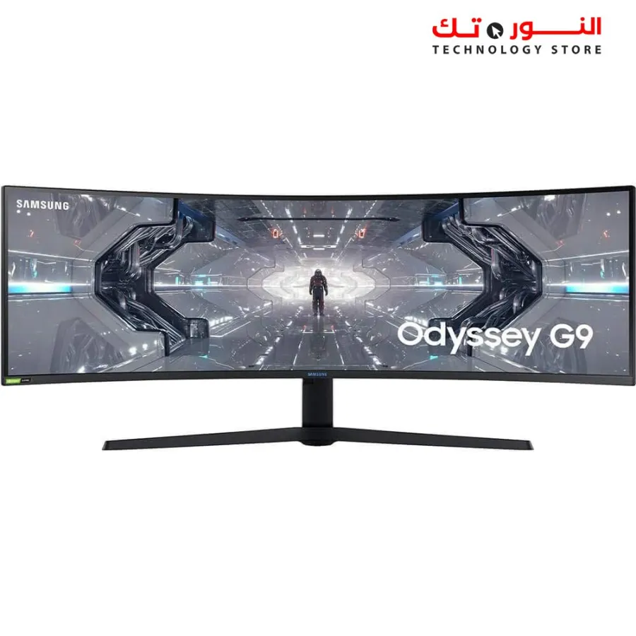 SAMSUNG LC49G95TSSMXZN 49INCH Odyssey G9  1000R Curved Screen - 5,120x1,440 QLED - Dual QHD Display - 240Hz - NVIDIA G-SYNC and FreeSync Premium Pro