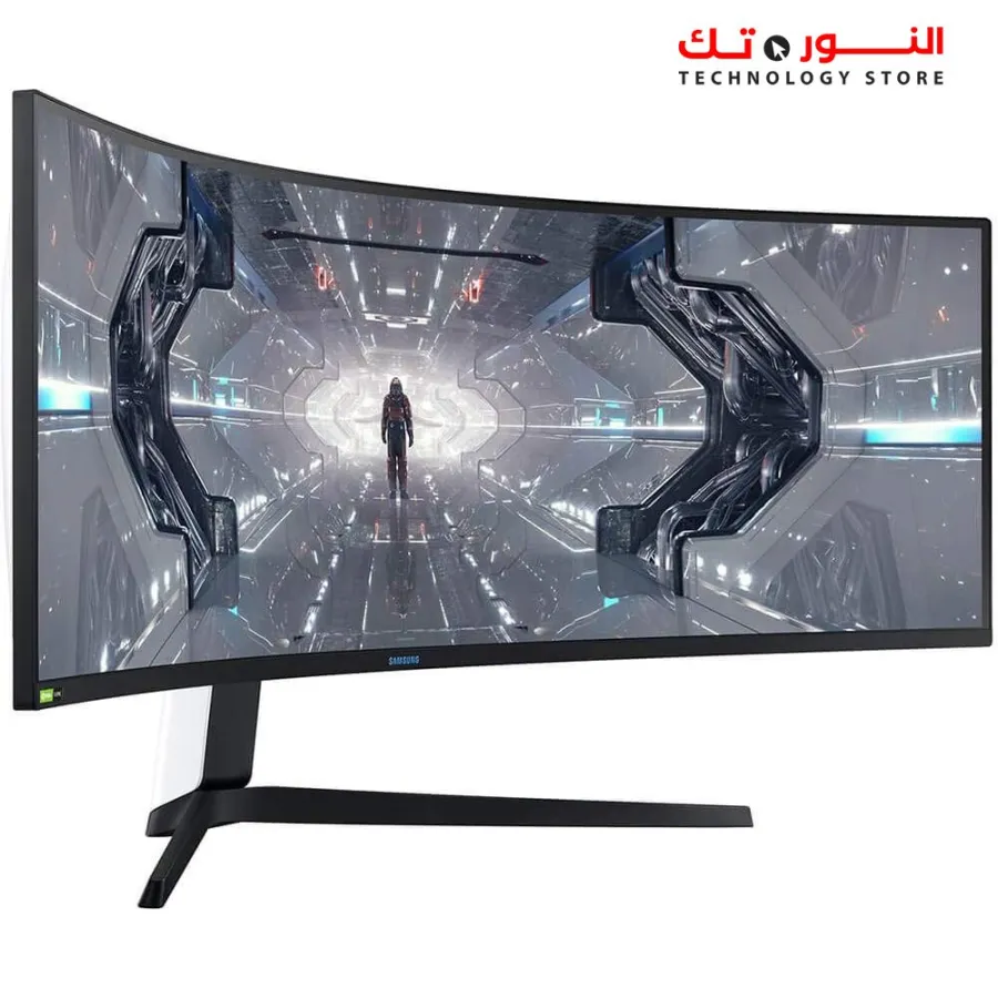 SAMSUNG LC49G95TSSMXZN 49INCH Odyssey G9  1000R Curved Screen - 5,120x1,440 QLED - Dual QHD Display - 240Hz - NVIDIA G-SYNC and FreeSync Premium Pro