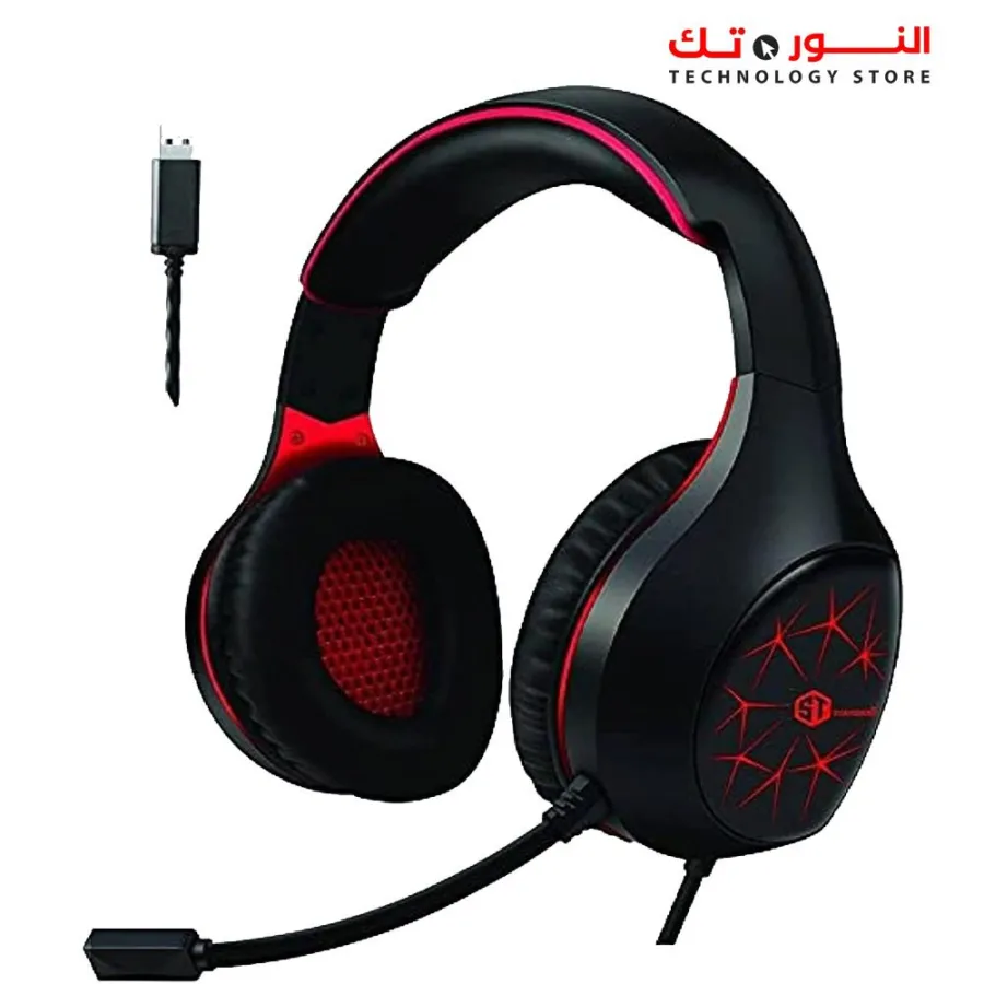 "Standard GM-2100 Gaming Headphone - Red "