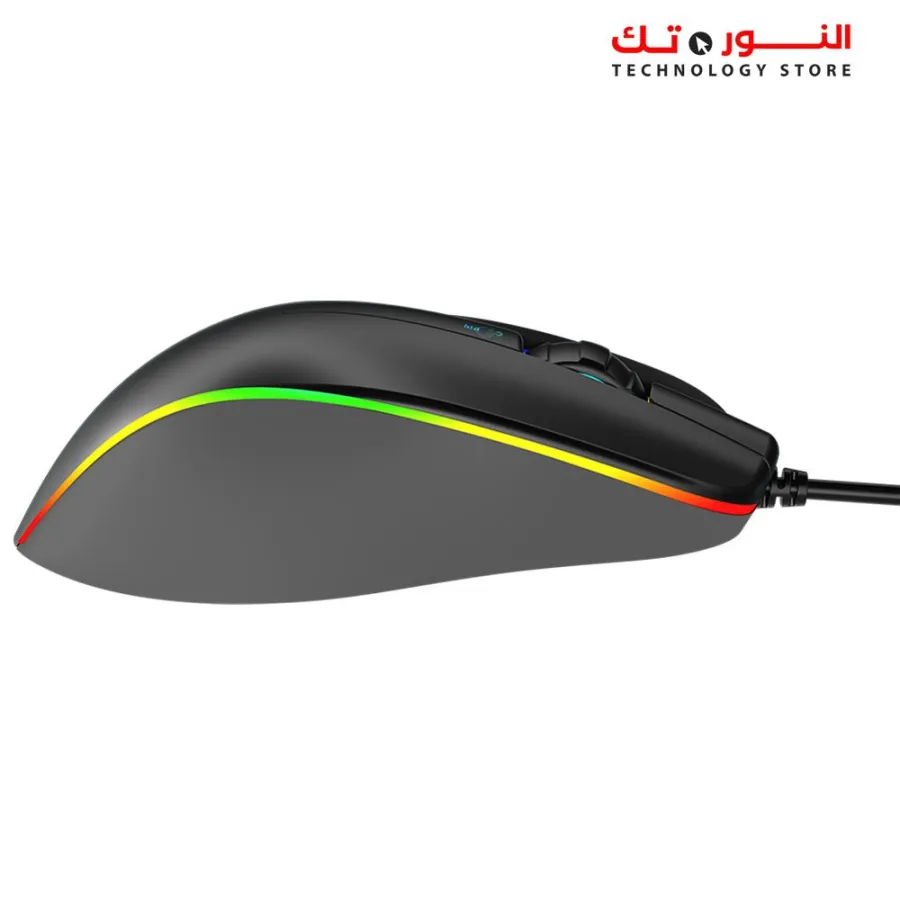 Meetion GM23 2023 RGB Circulation Backlit White Wired Gaming Mouse