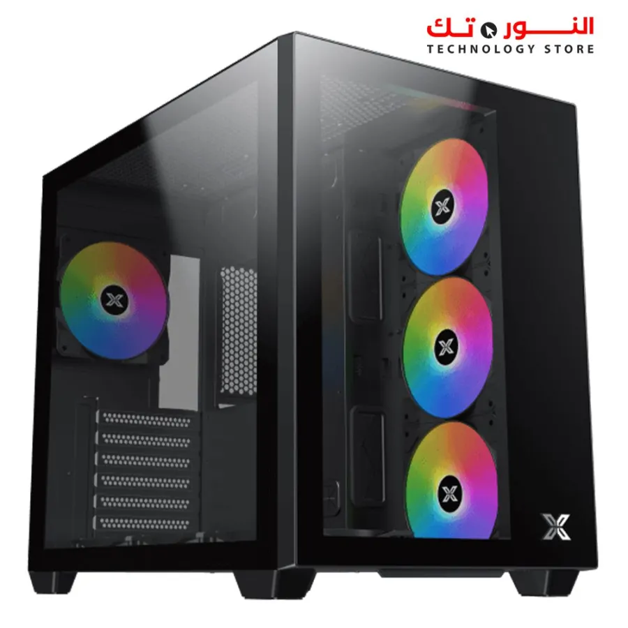 XIGMATEK AQUA III ARGB 7 FAN MID TOWER CASE
