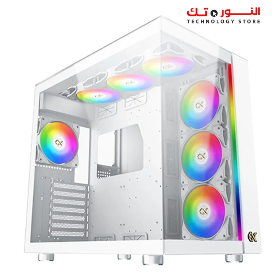 XIGMATEK AQUA Ultra Air Arctic 7 Argb FAN Super Tower Case