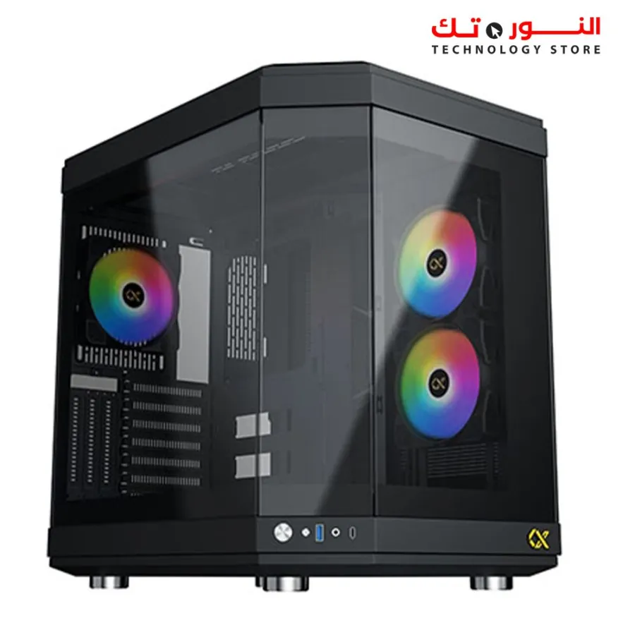 XIGMATEK Cubi 6 ARGB FAN Super Tower Case