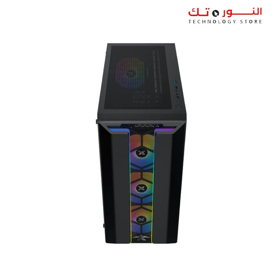 XIGMATEK Gaming Y Pro 4FAN ARGB LED Strip EATX Gaming Case