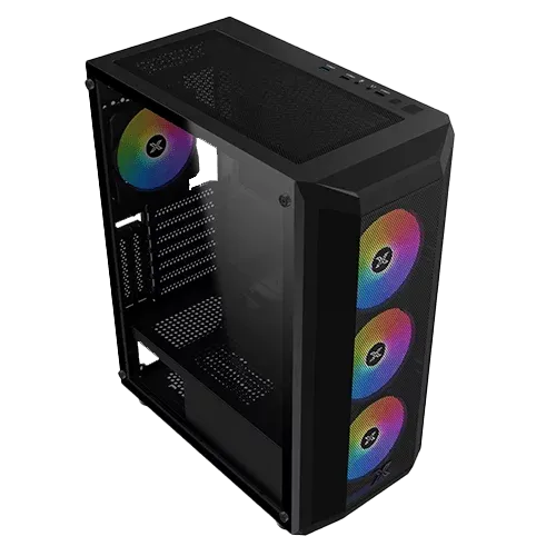 XIGMATEK MASTER X PRO 4FAN ARGB + X POWER 700W 80+ WHITE MID TOWER Case