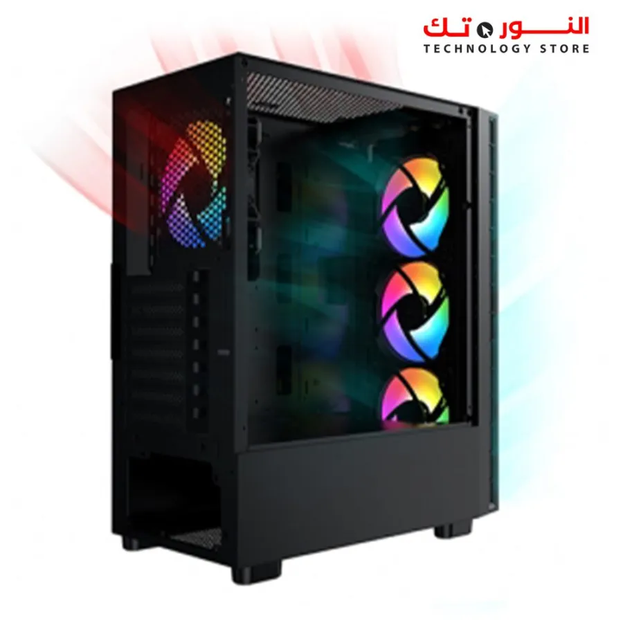 XIGMATEK Phantom 4-FAN Argb Mid Tower Case