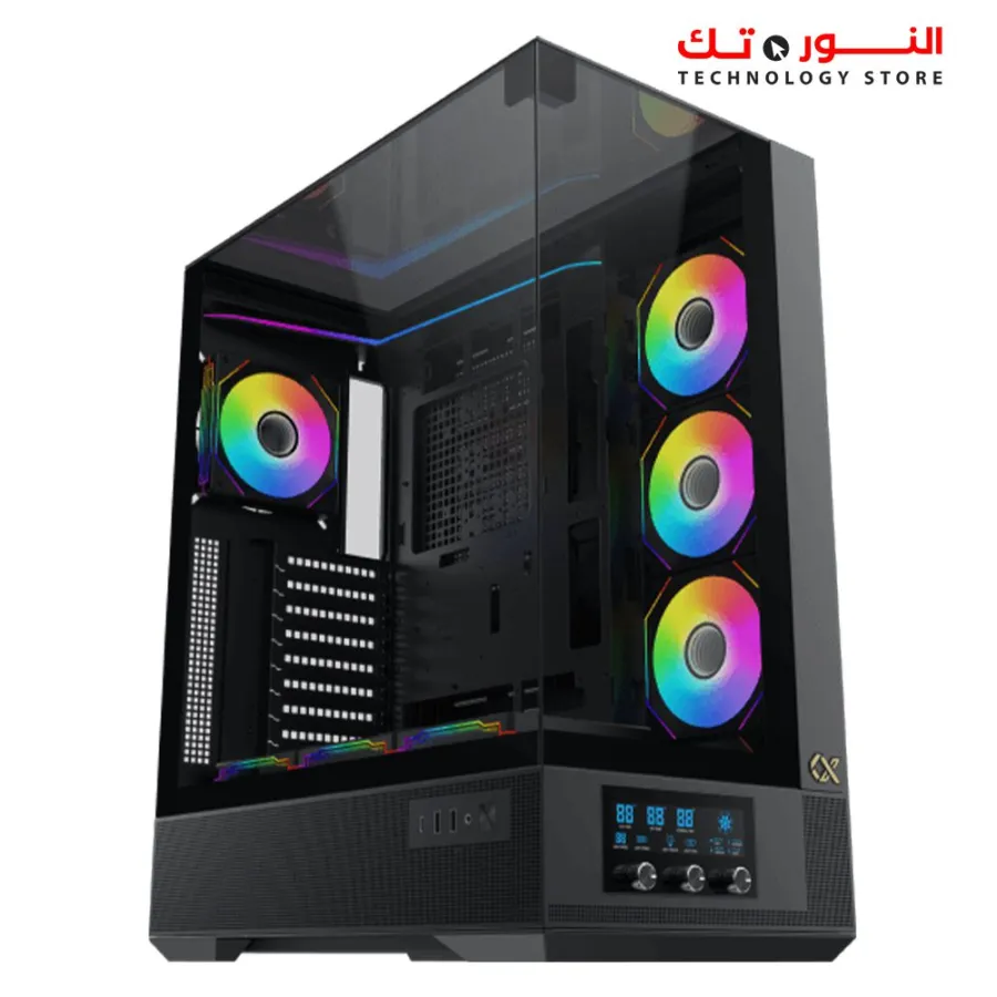 XIGMATEK VISION PRO FULL TOWER CASE ARGB 8 FAN