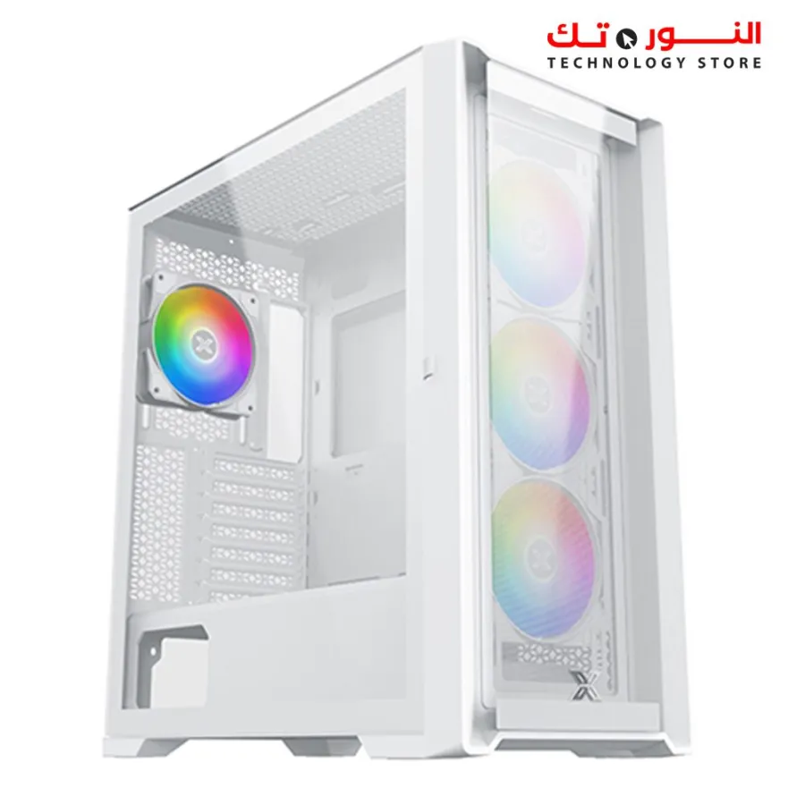 XIGMATEK Zoser Arctic 4 Argb FAN Super Tower Case