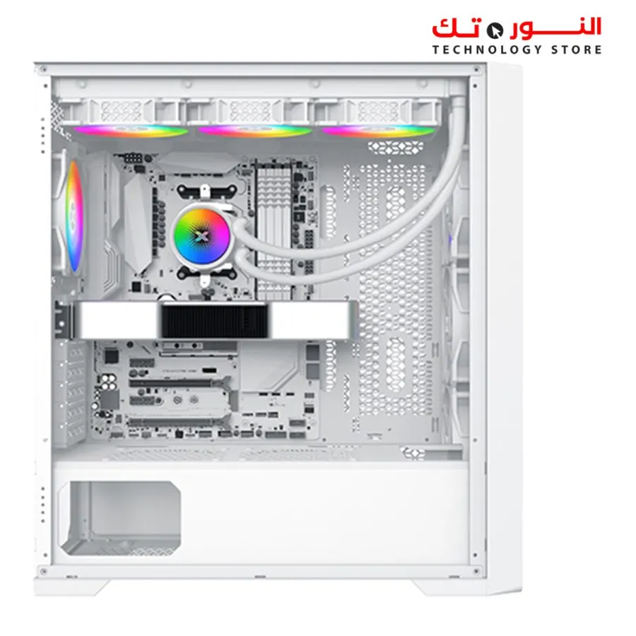 XIGMATEK Zoser Arctic 4 Argb FAN Super Tower Case