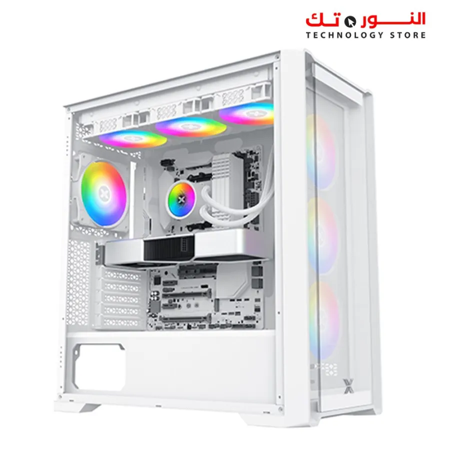 XIGMATEK Zoser Arctic 4 Argb FAN Super Tower Case