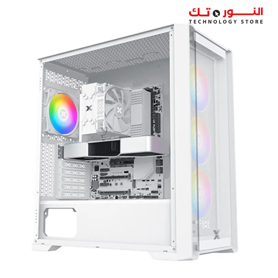 XIGMATEK Zoser Arctic 4 Argb FAN Super Tower Case