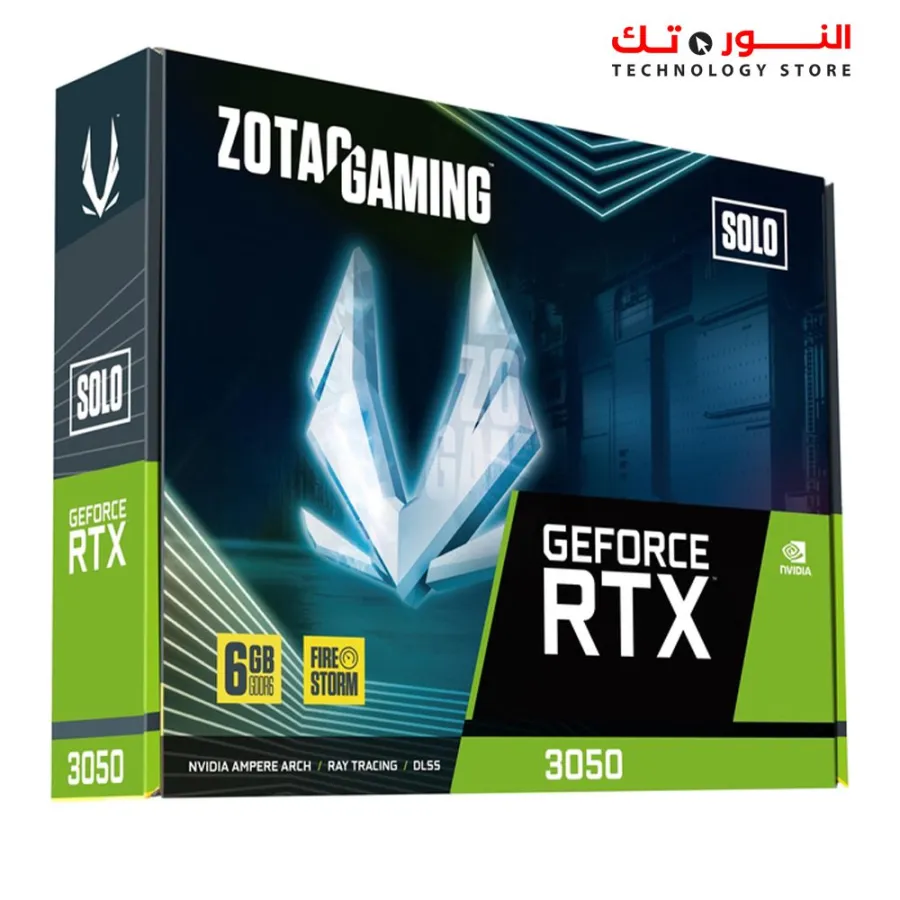 ZOTAC GAMING GeForce RTX 3050 6GB GDDR6 Solo