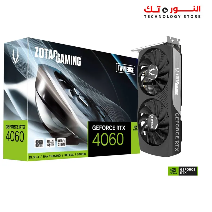 ZOTAC GAMING GeForce RTX 4060 8GB Twin Edge GDDR6