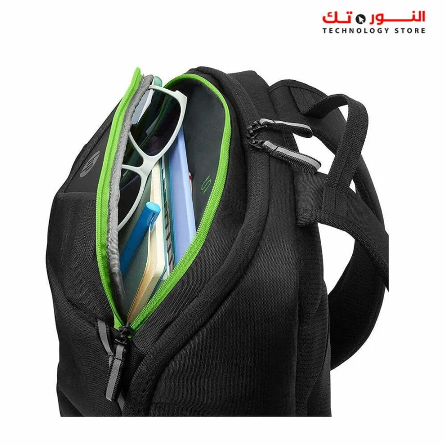 HP Pavilion شنطة ظهر للألعاب 15.6 بوصة - موديل 6EU57AA - أسود