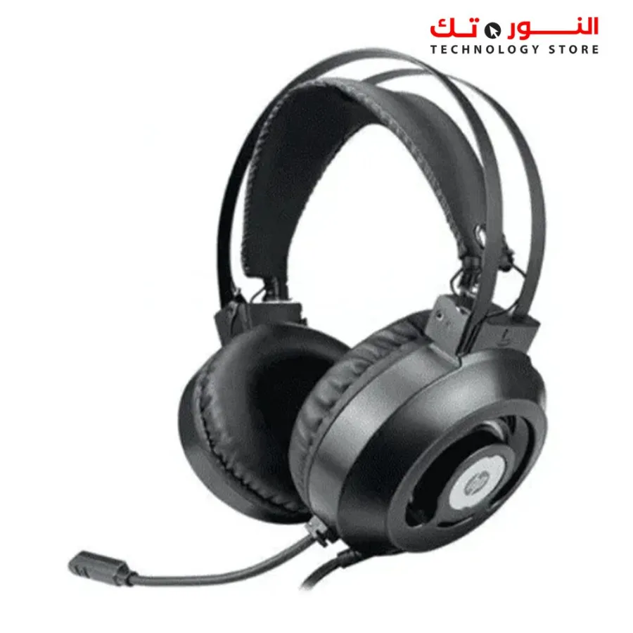 Hp H160 Wired Over-Ear Headphone With Mic Black