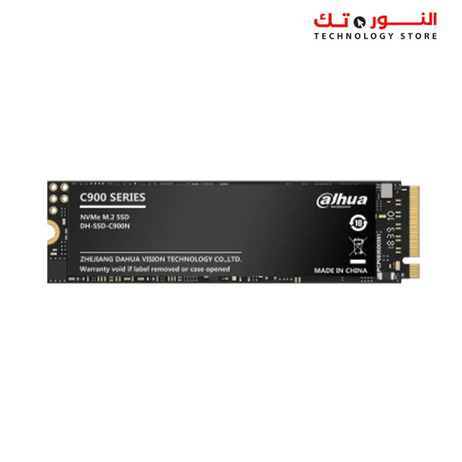 Dahua SSD 256GB NVMe M.2 2280 PCIe Gen3x4 Solid State Drive R:2000 MB/s,W:1050 MB/s DHI-SSD-C900N256G