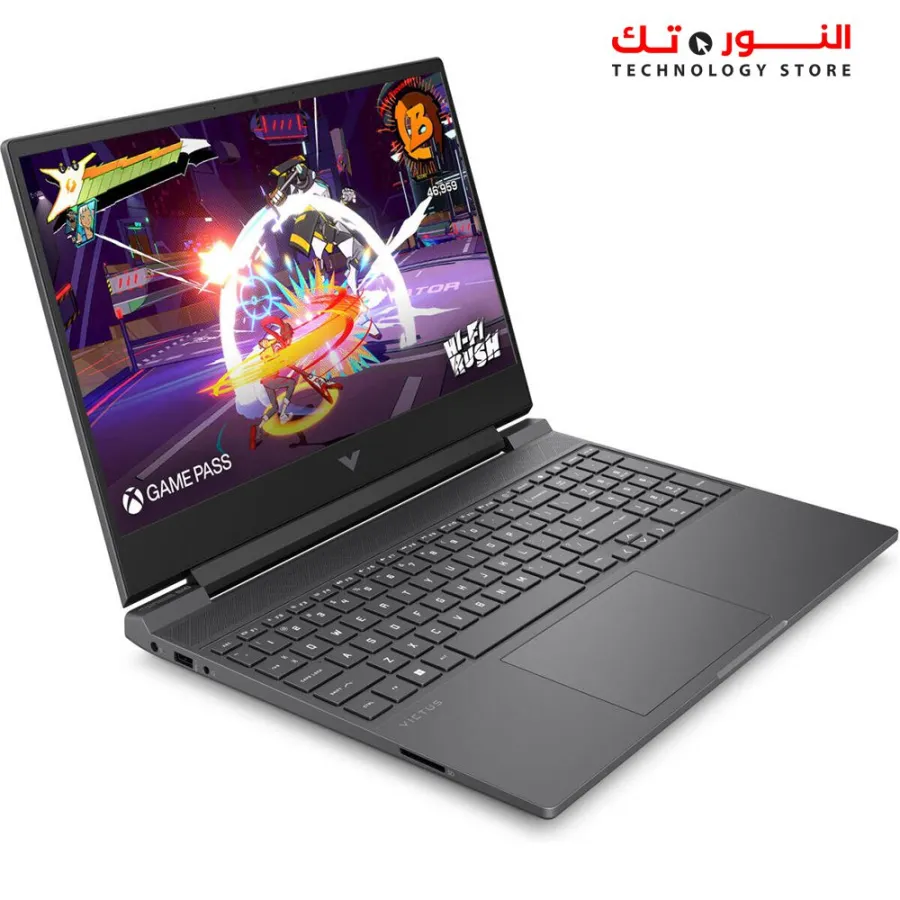 HP Victus 15-FB2063DX Gaming Laptop -  AMD Ryzen 5 7535HS - AMD Radeon RX 6550M 4GB Graphics - 8GB RAM DDR5 - 512GB SSD - 15.6" FHD IPS 144Hz Display - WIndows 11