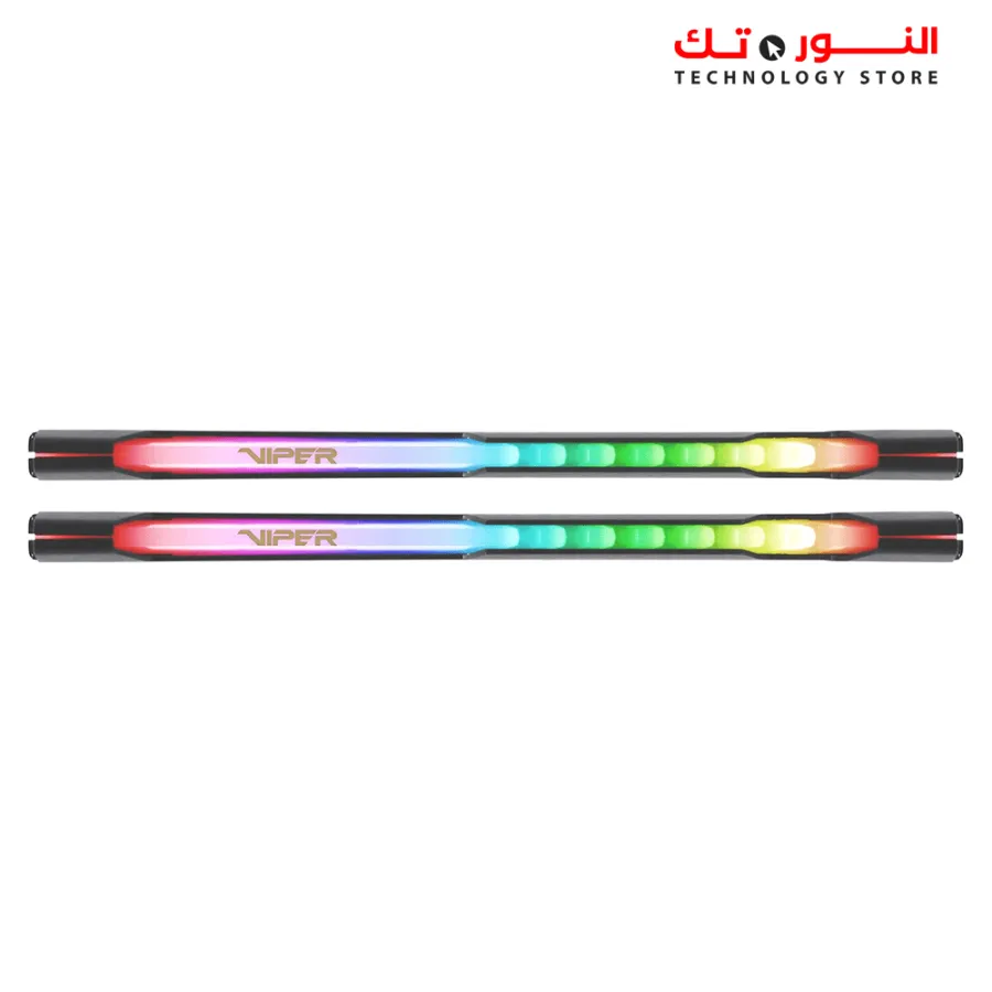 Patriot Viper Steel RGB DDR4 RAM 32GB (2X16GB) 3200MHz CL16 UDIMM Desktop Gaming Memory Kit