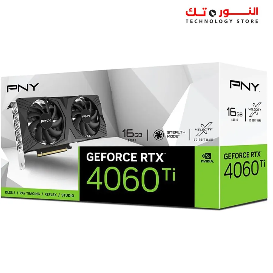PNY GeForce RTX™ 4060 Ti 16GB VERTO Dual Fan