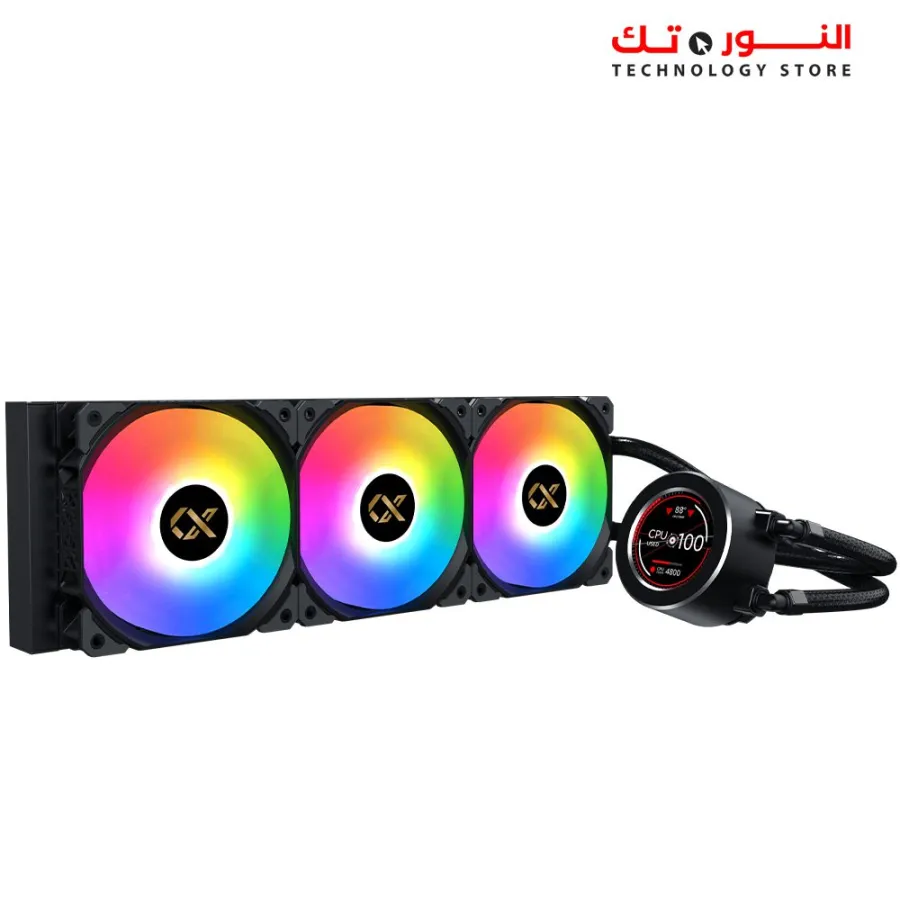Xigmatek Frozr-O II 360 Argb Aio Liquid Cpu Cooler - Digital LCD Pump Head - ARGB Controller