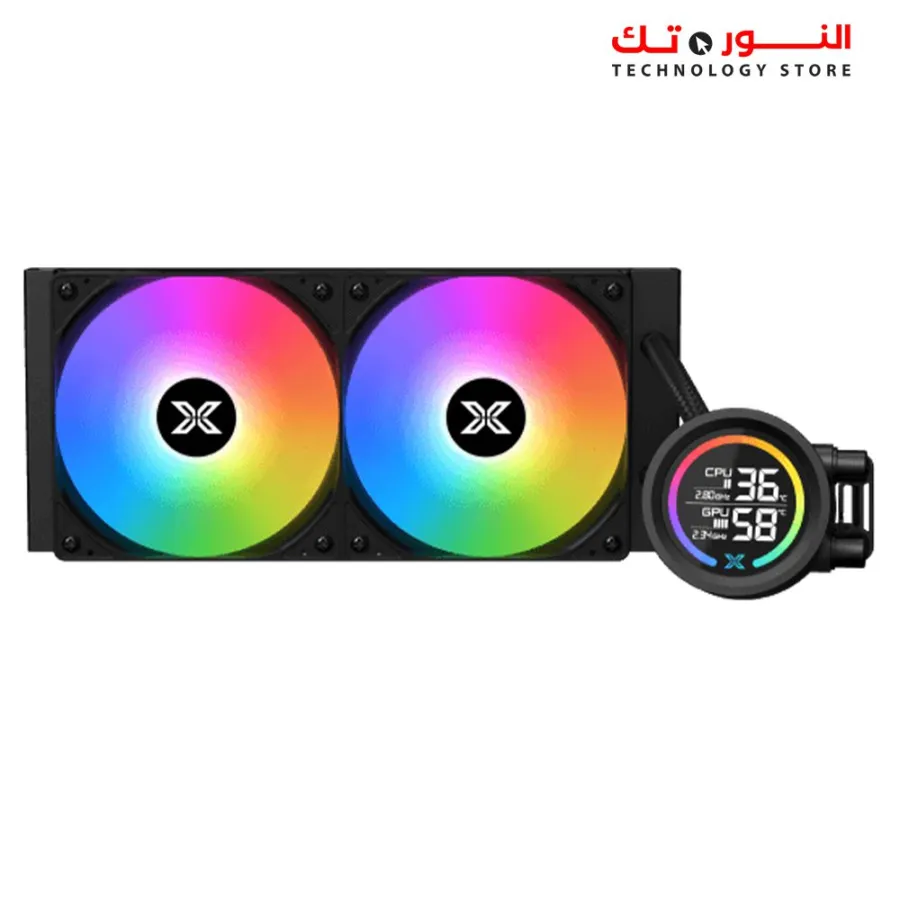 Xigmatek LK 240 Digital Argb Aio Digital Segment LCD Liquid Cpu Cooler