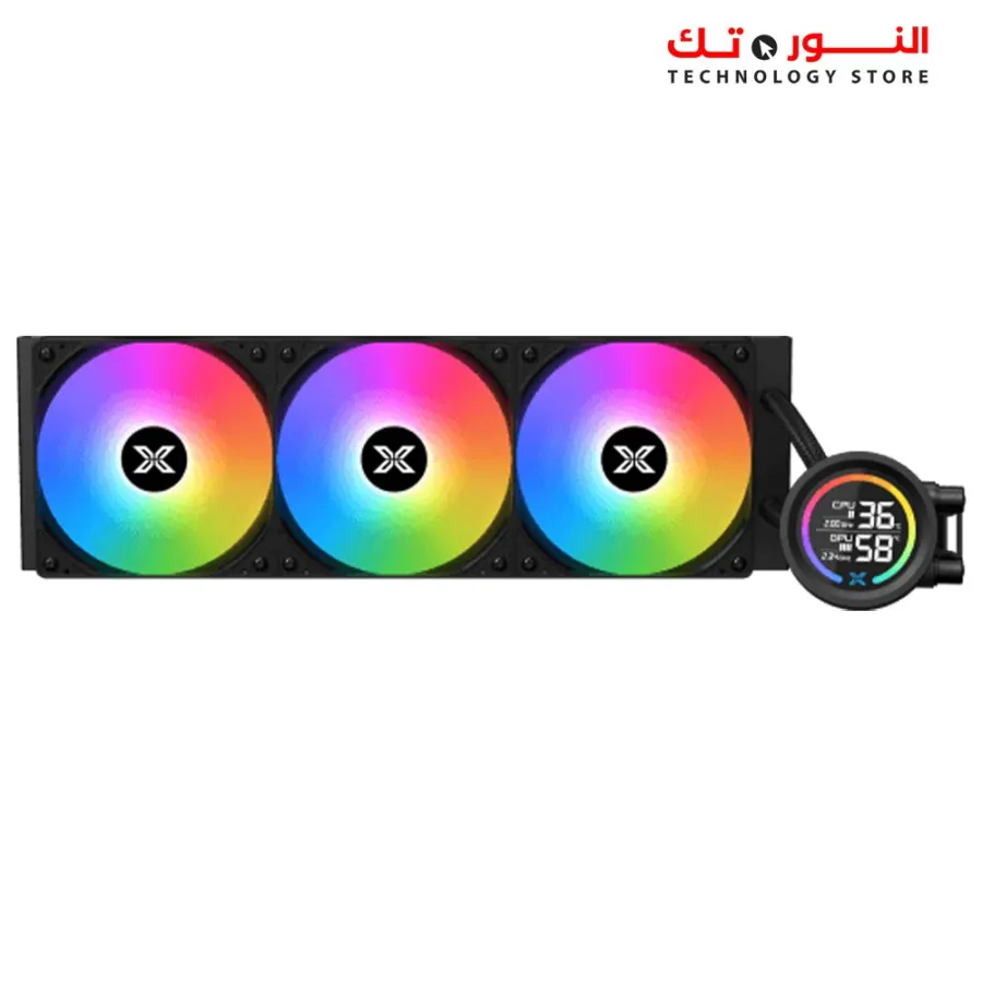 Xigmatek LK 360 Digital Argb Aio Digital Segment LCD Liquid Cpu Cooler