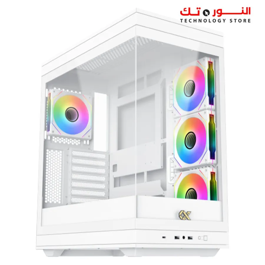 Xigmatek Meta Arctic Type C 4 Fan Argb BTF Super Tower Case