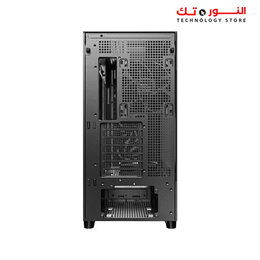 Antec Flux Wood Mesh, 5 x PWM Fans Included, High-Airflow Front Panel with Walnut Wood, Type-C, 420mm Radiator & Back Connect Motherboard Support