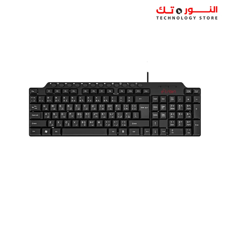 E-train (KB012) MultiMedia Compact Keyboard 104-Key