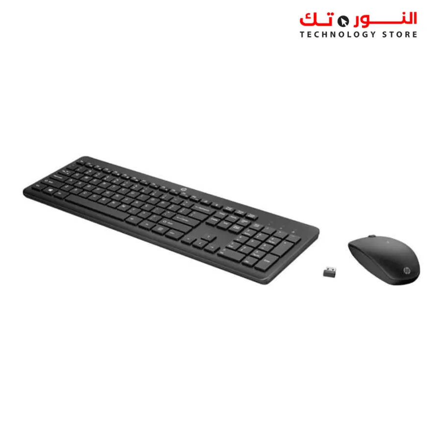 HP Wireless Keyboard & Mouse - Black