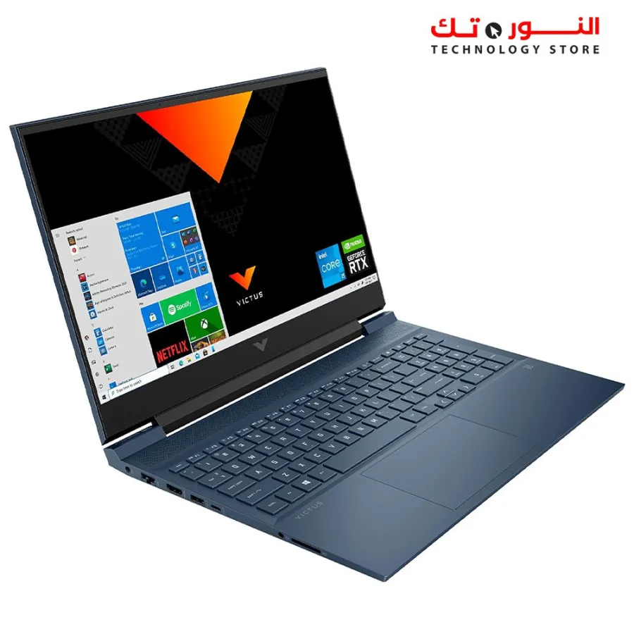 Hp Victus 15-fa1041ne Gaming Intel i5 13500H - 8GB RAM DDR4 - 512GB SSD NVME -  NVIDIA GeForce RTX 3050 6GB GDDR6 Graphics 15.6 INCH FHD 144Hz IPS - Performance Blue 
