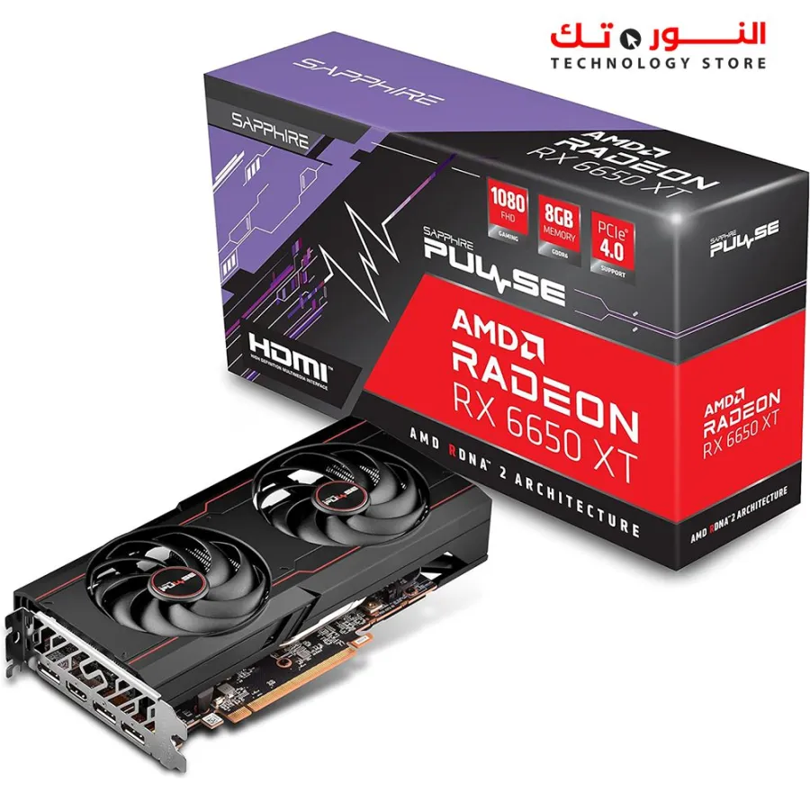 SAPPHIRE PULSE AMD RADEON™ RX 6650 XT GAMING OC 8GB GDDR6