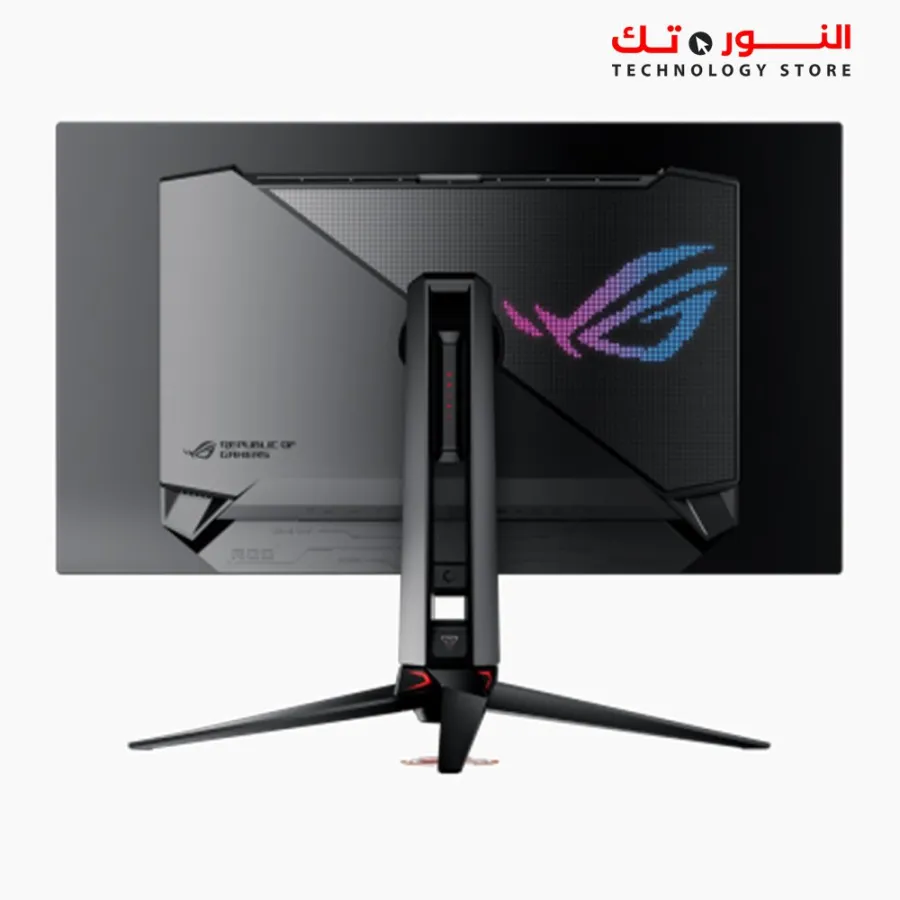 ASUS ROG Swift PG32UCDP 32” 4K OLED Gaming Monitor - WOLED, Dual Mode (4K 240Hz, FHD 480Hz), 0.03ms, G-SYNC Compatible, Custom Heatsink, AI Gaming, 99% DCI-P3,True 10-bit, USB-C