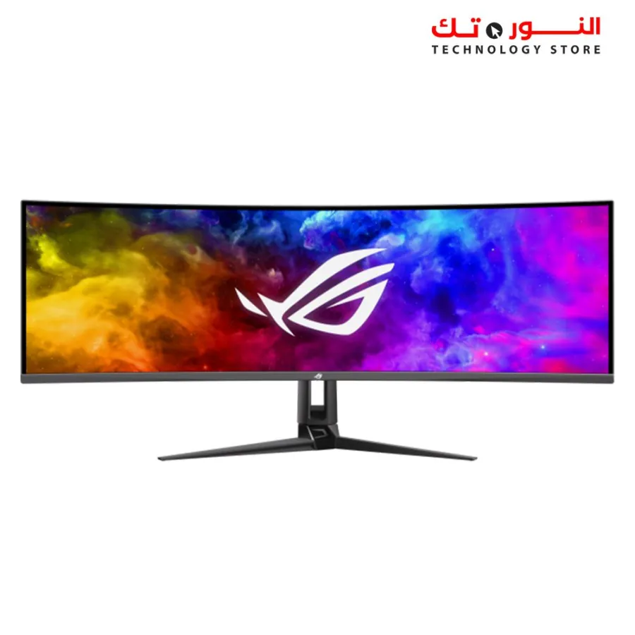 ASUS ROG Swift PG49WCD 49” Curved QD-OLED Gaming Monitor  - Dual QHD 32:9 (5120x1440), 144Hz, 0.03ms, G-SYNC Compatible, Smart-KVM