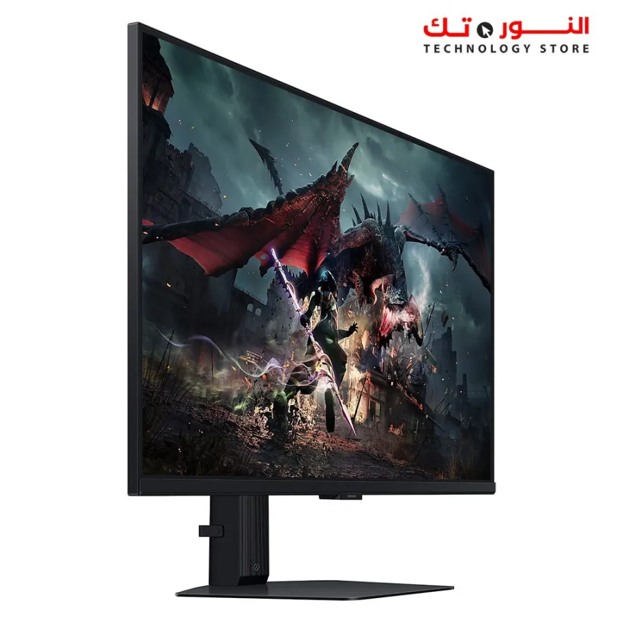 SAMSUNG LS32DG502EUXEN 32-Inch Odyssey G50D Series QHD Fast IPS Gaming Monitor, 1ms, VESA DisplayHDR 400, 180Hz, AMD FreeSync, Adjustable Stand, Eye Saver Mode