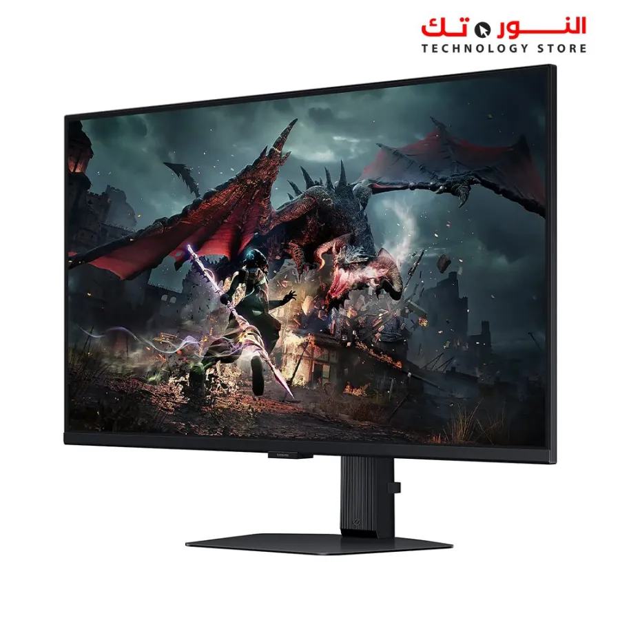 SAMSUNG LS32DG502EUXEN 32-Inch Odyssey G50D Series QHD Fast IPS Gaming Monitor, 1ms, VESA DisplayHDR 400, 180Hz, AMD FreeSync, Adjustable Stand, Eye Saver Mode